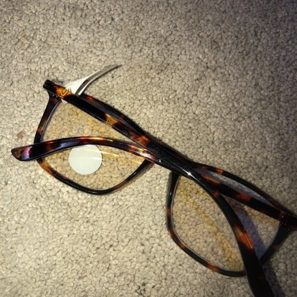 Nordstorm Rack‎ Brown tortoise Blue Light Screen Glasses Eyeglasses NWT - Picture 4 of 10